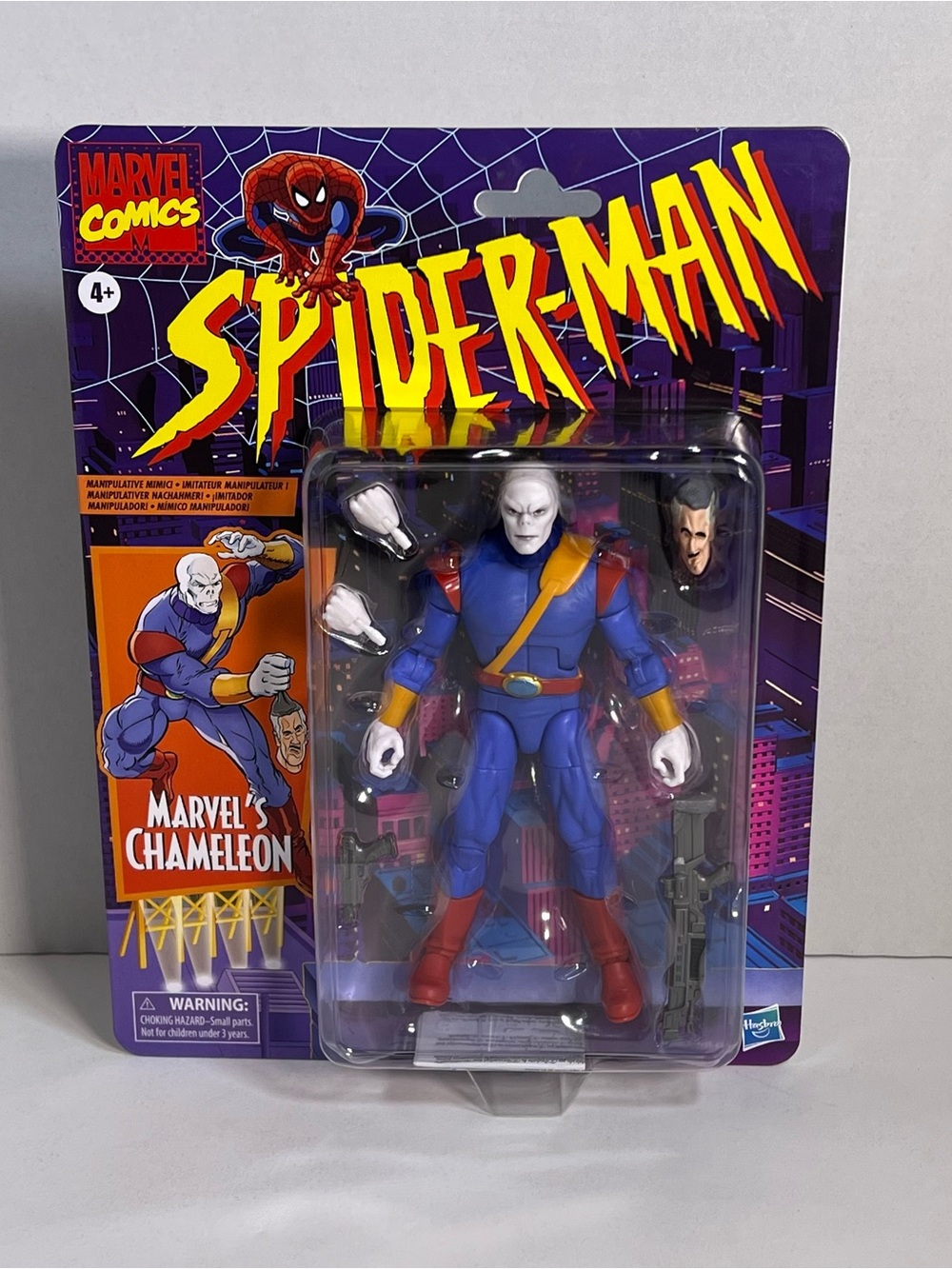 Marvel Spider-Man Chameleon Action Figure - Blue & Red